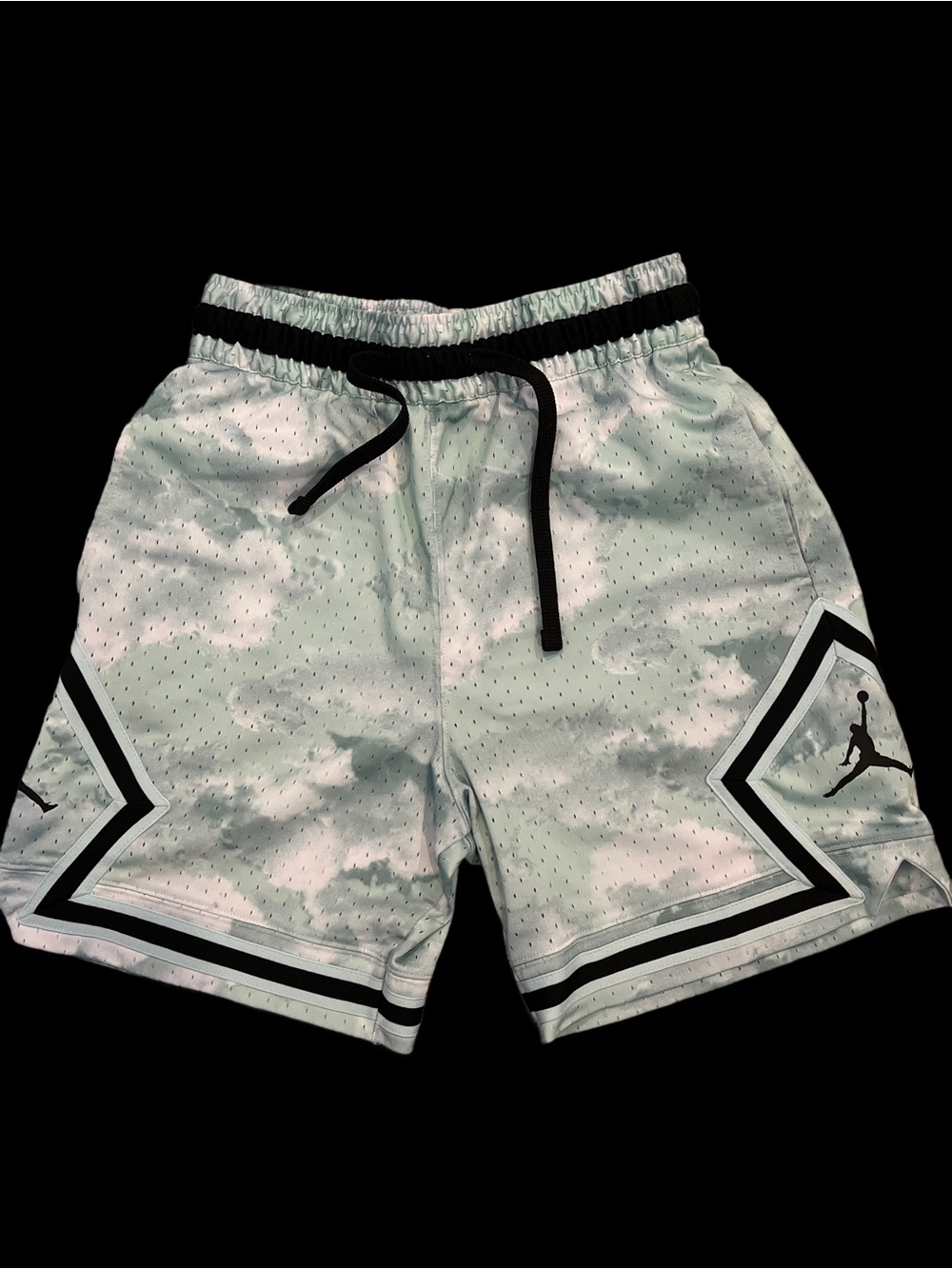 Nike -Jordan Sport Men’s Dri-Fit Woven Diamond Shorts -Celestine Blue/Black
